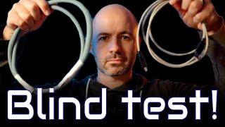I convinced four reviewers to blind test USB cables!