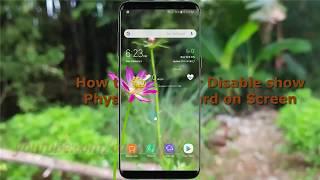 How to Enable or Disable show Physical keyboard on Screen in Samsung Galaxy S8 or S8+