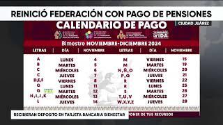 Pensión del Bienestar: éste es el calendario OFICIAL de pagos de noviembre y diciembre