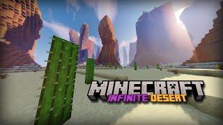 Can I survive on the infinite desert in Minecraft? | Episode 1