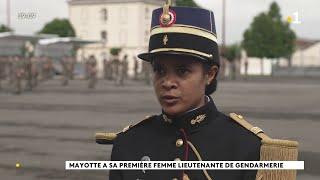 Mayotte a sa première femme lieutenant de gendarmerie