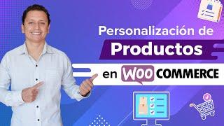 ⭐️ Productos Personalizados en Woocommerce  Extra Product Options 