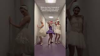 What NOT to Do at the 5 Minute Call! #shorts #dance #ballet