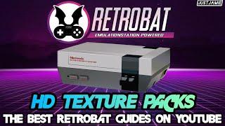 RetrobatNES HD Custom Texture Packs Setup 2024 #retrobat #nes #emulator