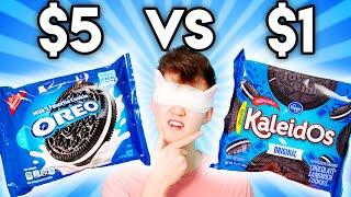 Name Brand vs. Zero Budget Blind Taste Test (PRANK!)