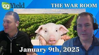 Beans have to hold the line & excitement builds in hog complex | The War Room: January 9th, 2025