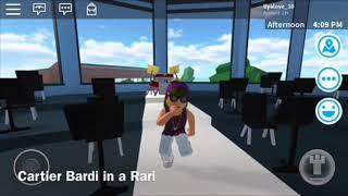 ROBLOX MUSIC VIDEO: UNFINISHED!! || Cardi B- Bartier Cardi || Roblox