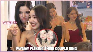 [FayMay] FLEXING THEIR COUPLE RING During EsplanadePride | Fay being so clingy to May