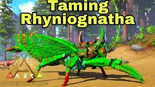 Taming A Giant Flyer Rhyniognatha | Ark Ultimate Mobile Edition #arkmobile