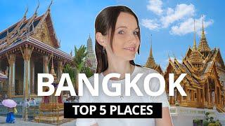 TOP 5 PLACES in BANGKOK, THAILAND, Travel Guide 2024