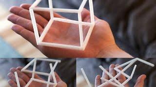 Optical Illusion Cube - 3D Printed