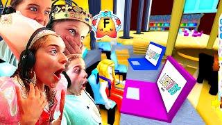 HOMESCHOOL KIDS GO TO SCHOOL FOR THE FIRST TIME at Royale High Roblox Gaming w/ The Norris Nuts