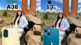 OPPO A38 vs IPhone 13 | Camera Test