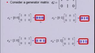 Equivalent Codes, Generator Matrix and Parity Check Matrix