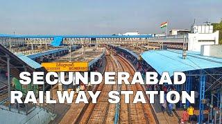 Secunderabad Railway Station. One of India's largest & Busiest Railway station.