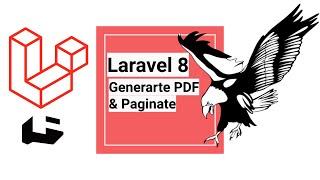 Laravel 8 Generate PDF and pagination