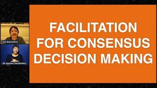 Dean Spade: Facilitation for Consensus Decision Making