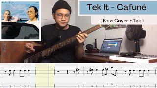 Cafuné - Tek it (Bass Cover with Tab)