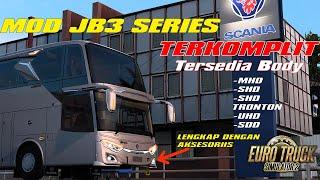 EDITAN JB3 TERBAIK!!! EP3 EDIT JB3 NMODDER - REVIEW MOD BUS ETS2 INDONESIA