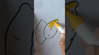 How to draw lemon #artist #art #study #easy #easyartcreator #education #music