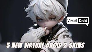 Virtual Droid 2 Skins | 5 New Requested Virtual Droid 2 Skins | Cluster Skins X Virtual Droid Skins