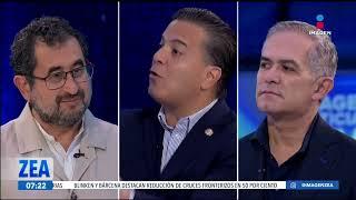 Cravioto defiende ante Mancera y Zepeda la sobrerrepresentación de Morena en el Congreso