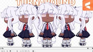 OC Turnaround // Live2D Tutorial ( Gacha Club + Gacha Life2 )