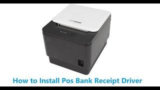 Installing Pos bank thermal Receipt Printer Driver Urdu Hindi English