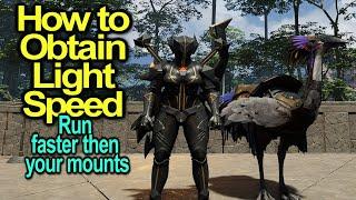 How to run Faster then a Ostrich | Speed Guide | Hang them saddles up | Soulmask | Lightspeed