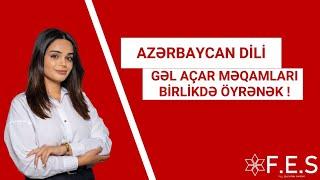 AZƏRBAYCAN DİLİ. ÜMUMİ SINAQ-1. FİDAN İSGƏNDƏROVA