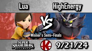 Ult - Lua (Mii Gunner) vs. HighEnergy (Incineroar) - Winner's Semi-Finals