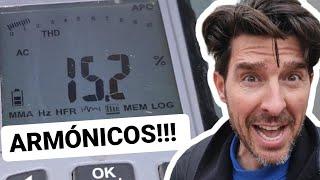 Analizo AVERÍA midiendo ARMÓNICOS en CUADRO ELÉCTRICO con RUIDOS (Salta DIFERENCIAL M.E.R.)