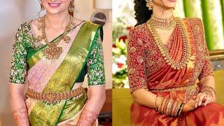Rich look Maggam Work Blouse designs and Ideas.