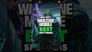 BEST Warzone Mobile SETTINGS