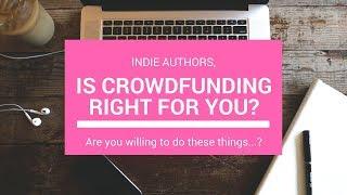 Is crowdfunding right for you and your book?