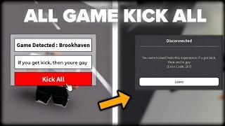 [ OP ] Universal KICK ALL GUI Script - Kick Everyone fr on skibidui  | Roblox Scripts *2024*