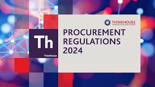 Procurement Regulations 2024 - ThinkHouse