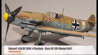 Eduard 1:48 Bf 109F-4 Review - Best Bf 109F Model Kit?