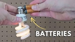 Can AA batteries actually power a lightbulb? (2 Truths & Trash)