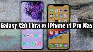 Galaxy S20 Ultra vs iPhone 11 Pro Max - Winner Decided! (Full Comparison)