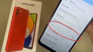 Samsung Galaxy A03 Unlock Bootloader | How to unlock bootloader of Samsung Galaxy A03