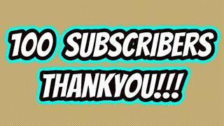 WoW 100 Subscribers !!!! on my channel