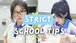 How to survive in a strict school ️