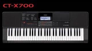 Обзор синтезатора CASIO CT-X700