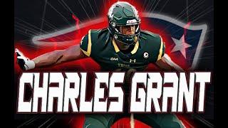 Charles Grant | Left Tackle | William & Mary | New England Patriots 2025 NFL Draft | Highlights