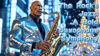 The Romantic Saxophone Music  Collection 2024,The Rock’s Jazz: A Bold Saxophone Symphony #therock