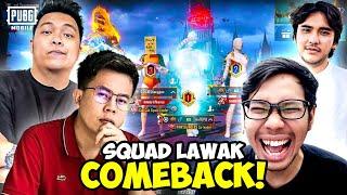 AKU TERINGAT SEASON SATU! AKHIRNYA SQUAD LAWAK KEMBALI! - PUBG MOBILE