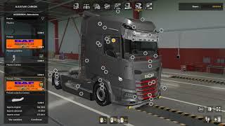 Euro truck simulator 2 Mega Mod DAF XG XG+ 1.41 & ADDONS