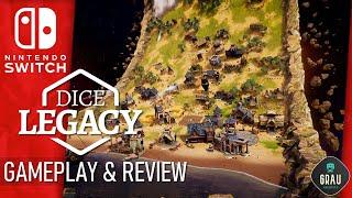 Dice Legacy Nintendo Switch Gameplay and Review | CITY BUILDER | UNIQUE GAME IDEA | STRATEGY GAMES