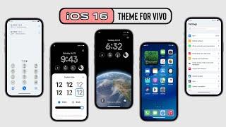 iOS 16 Theme For Vivo All Devices | Vivo Theme | #vivotheme  #themeforyou #ios16 #iphone #vivo